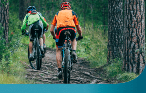Mountain bike para desenvolver o aparelho locomotor